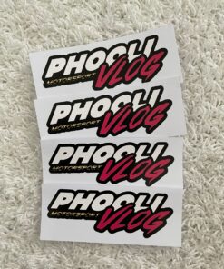 Phoolivlog Motorsport Tarrasetti! (4kpl)